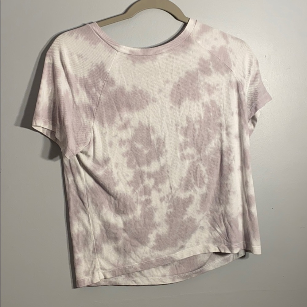 Tie Dye ribbed shirt